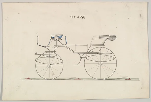 Design for Vis-à-vis, no. 584