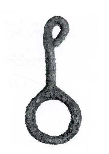 Half of a horse bit