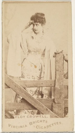 Floy Crowell, from the Actors and Actresses series (N45, Type 1) for Virginia Brights Cigarettes