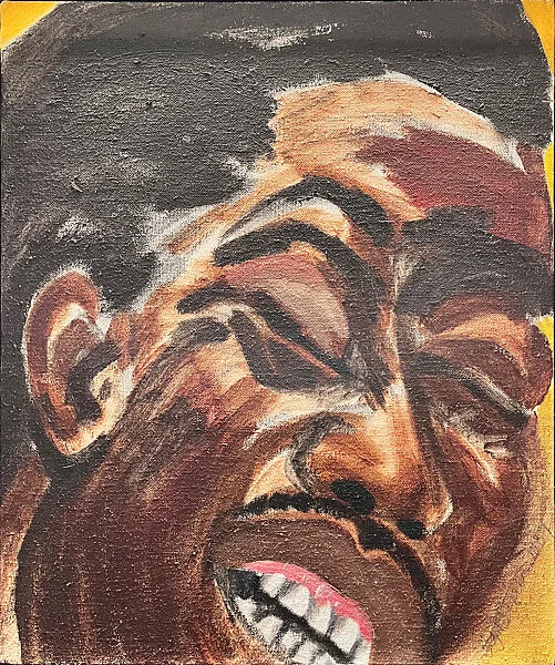 Portrait of Otis Spann — Frederick J. Brown