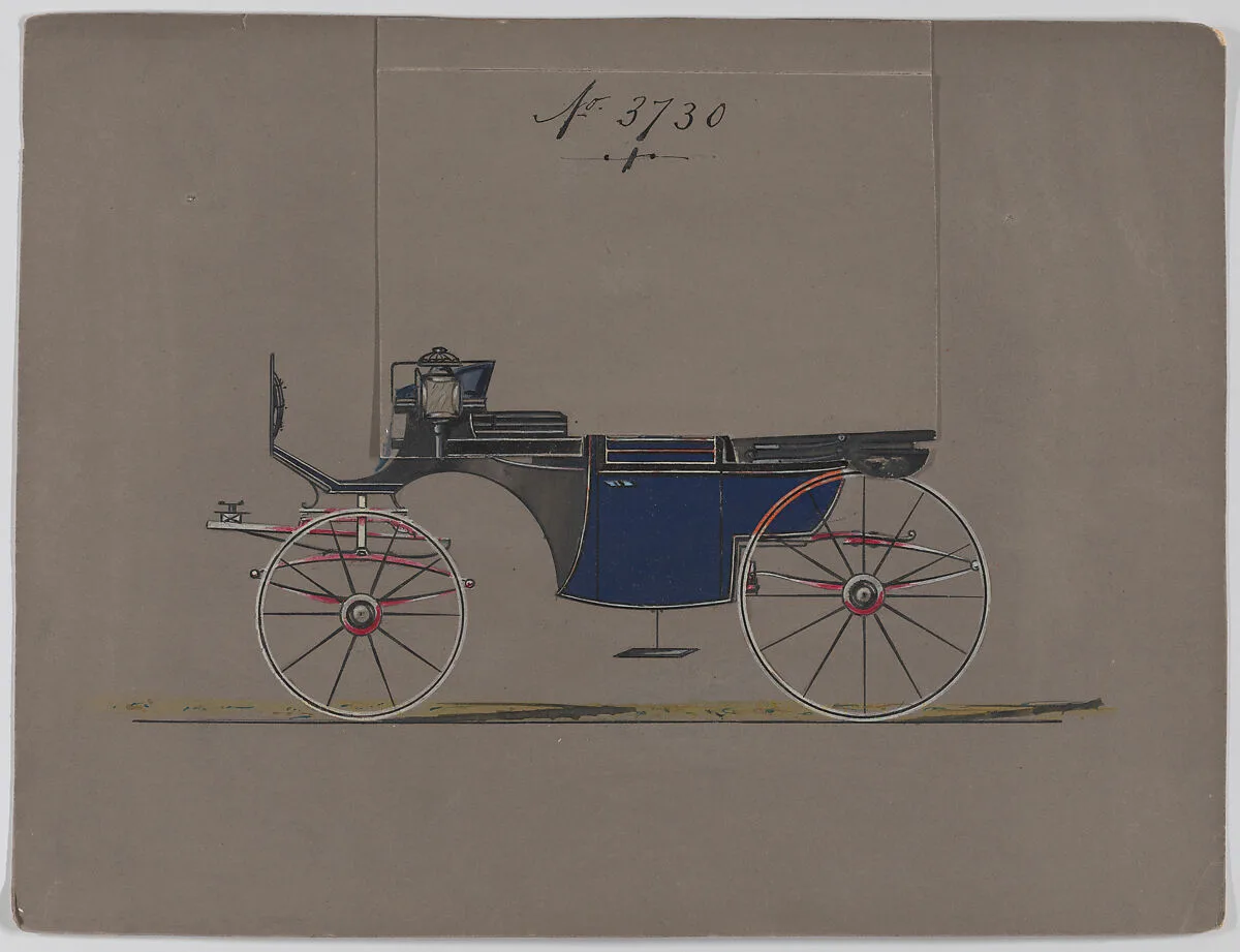 Design for Landaulet, no. 3730 — Brewster & Co.