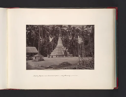 Native Pagoda and Coconut Grove at Penang