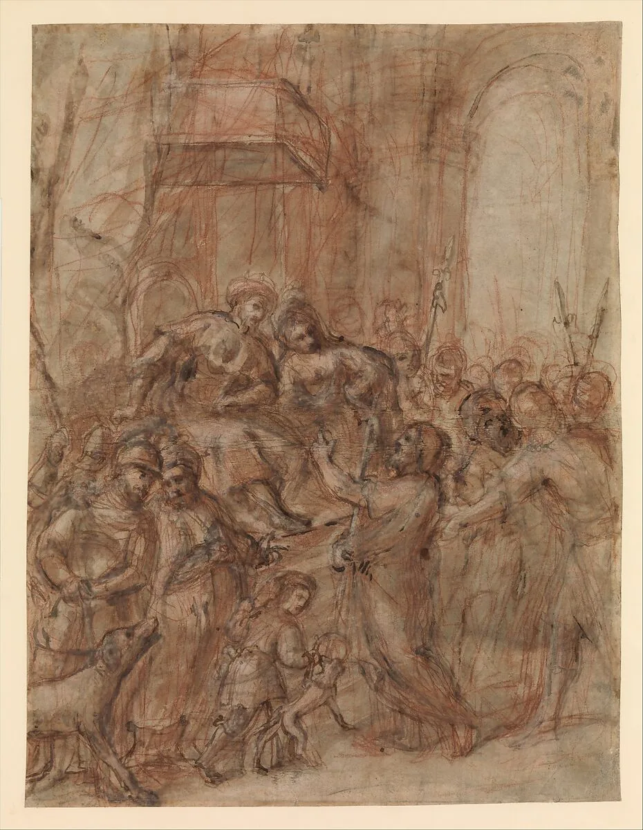 Saint John the Baptist before Herod and Herodias — Morazzone (Pier Francesco Mazzucchelli)