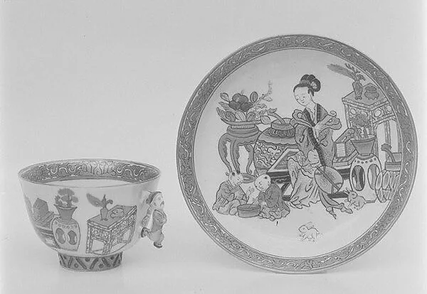 Cup and saucer — Herend