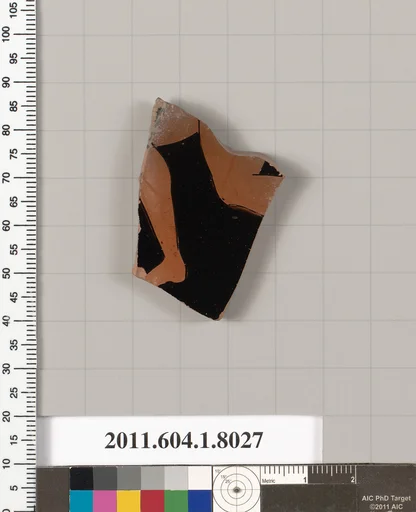 Terracotta fragment of a kylix (drinking cup)