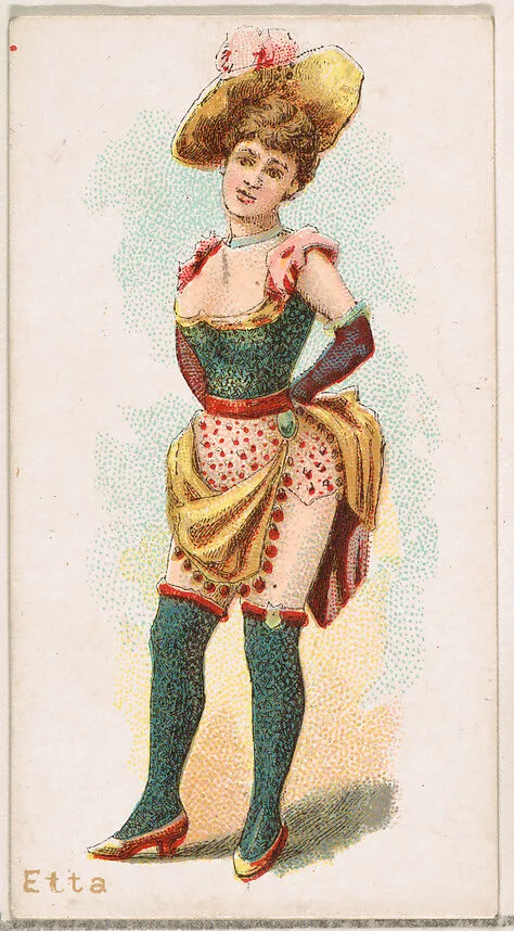 Etta, from the Ballet Queens series (N182) issued by Wm. S. Kimball & Co. — William S. Kimball & Company