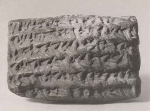 Cuneiform tablet: declaration before witnesses, archive of Iddin-Nabu and Shellebi