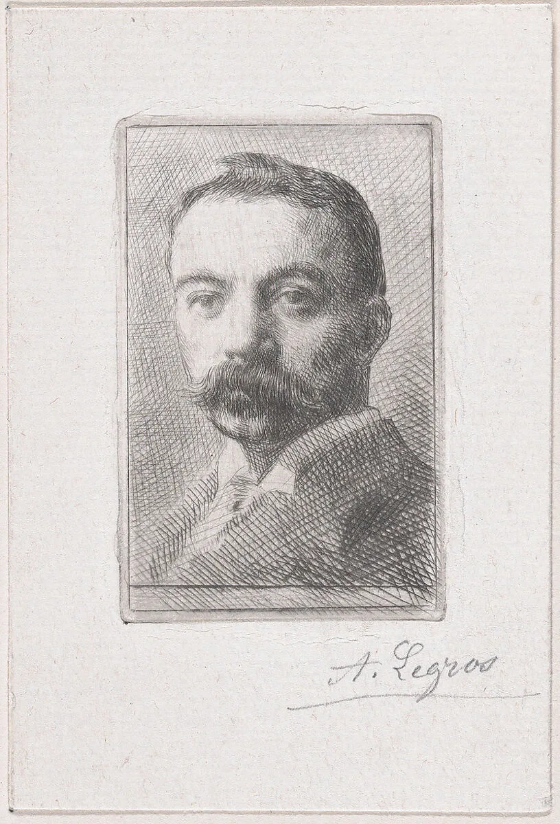 Portrait of Edward D. Adams — Edward Dean Adams|Alphonse Legros