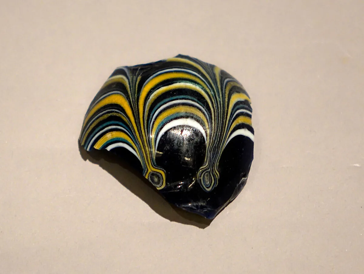 Fragment of a Glass Vase — Unknown