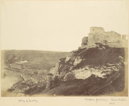 Village of Andelys - Chateau Gaillard, Coeur de Lion