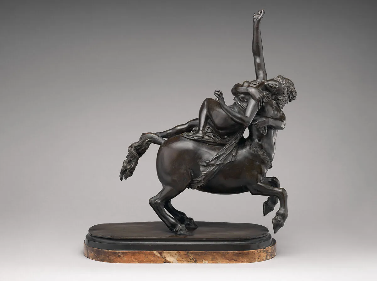 Nessus and Dejanira — Giambologna