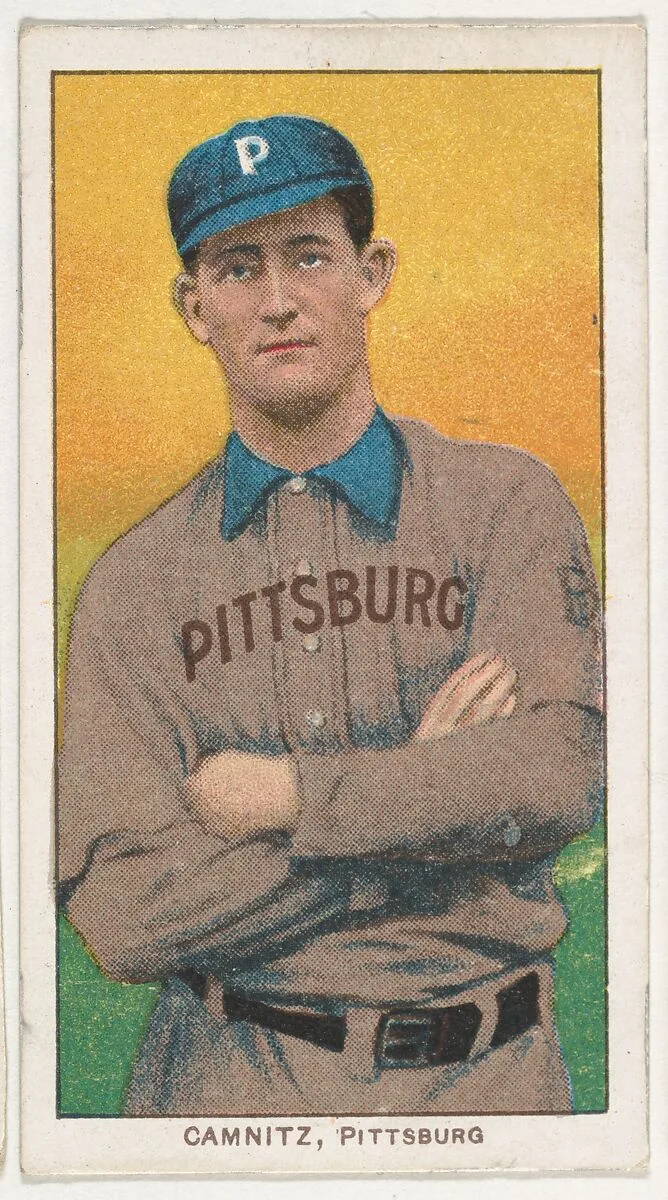 Camnitz, Pittsburgh, National League, from the White Border series (T206) for the American Tobacco Company — American Tobacco Company