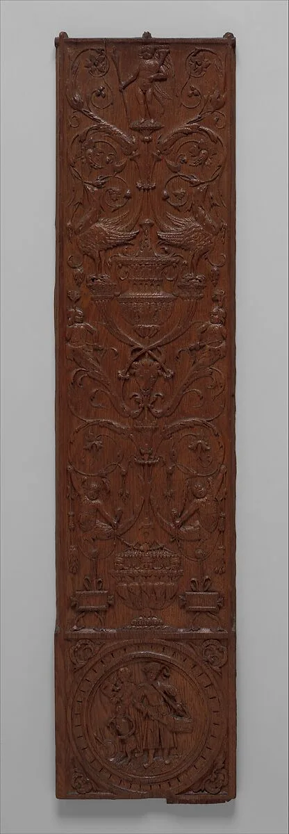 Choir screen panel (one of six) — Nicolas Castille