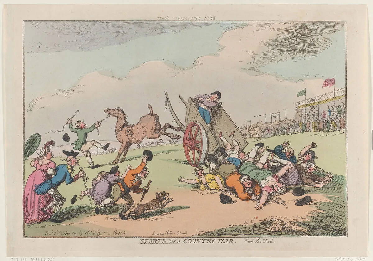 Sports of a Country Fair, Part the First — Thomas Rowlandson|Thomas Tegg