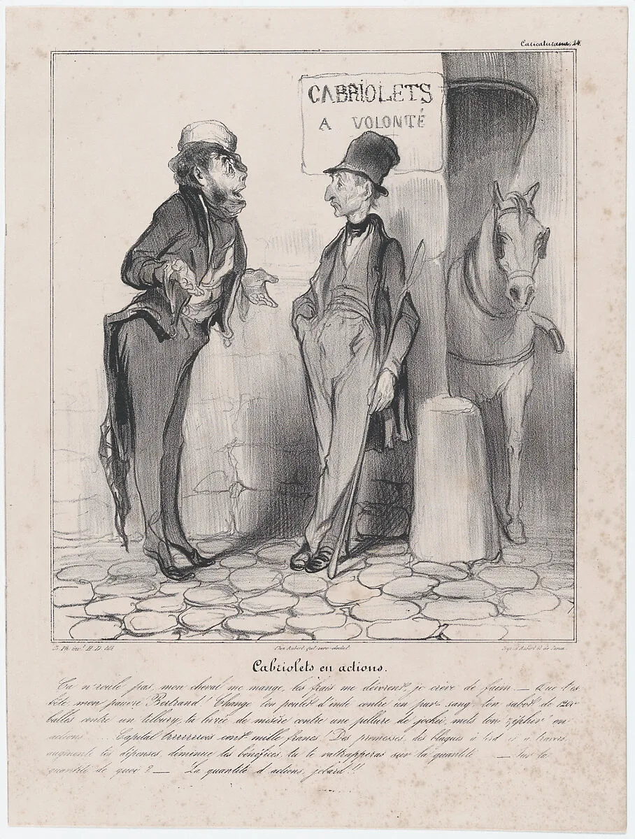 Plate 24: Gigs in action, from 'Caricaturana,' published in Les Robert Macaires — Honoré Daumier|Junca|Aubert et Cie|Aubert et Cie|Charles Philipon