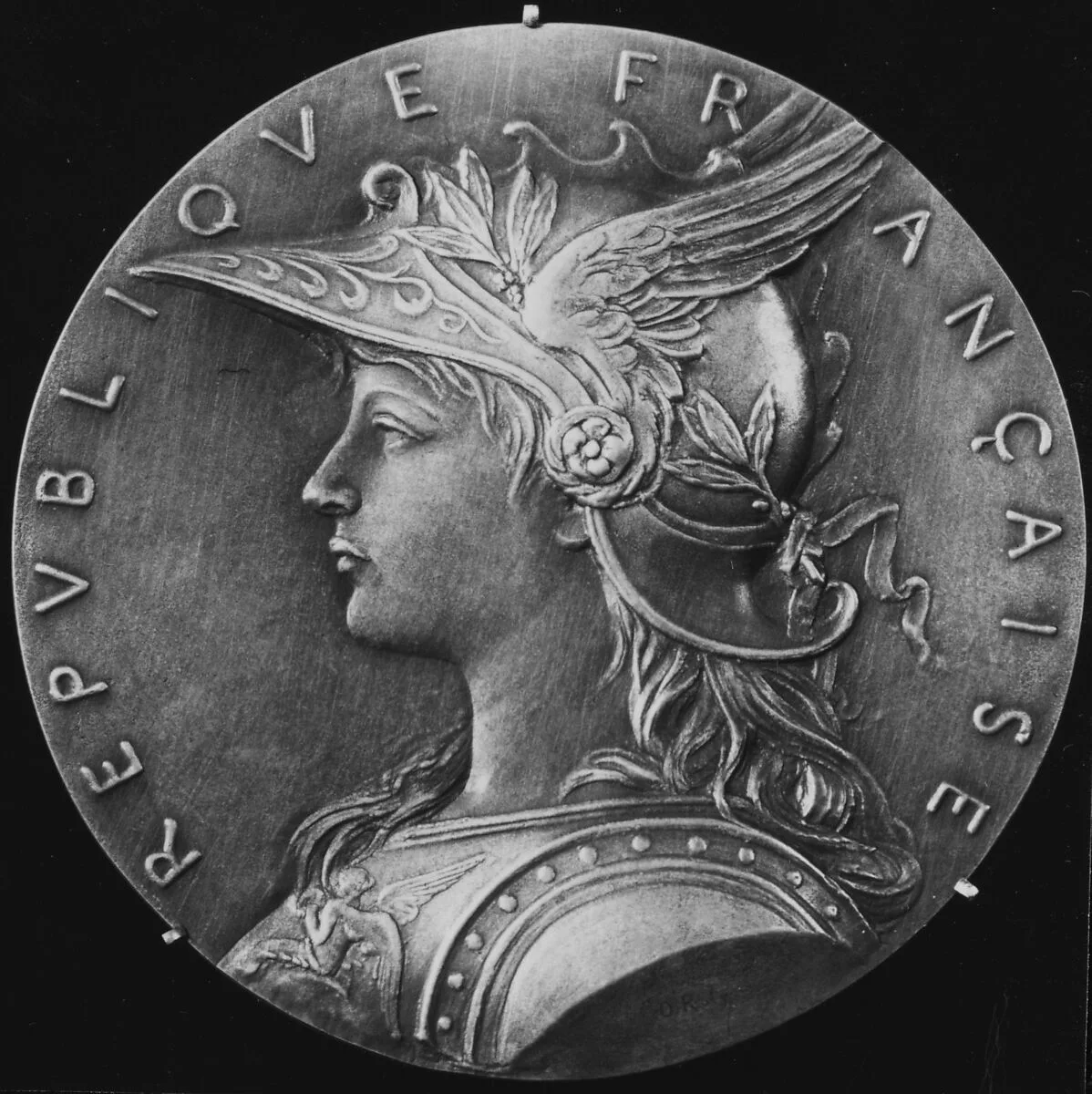 Ideal Head of French Republic — Louis-Oscar Roty