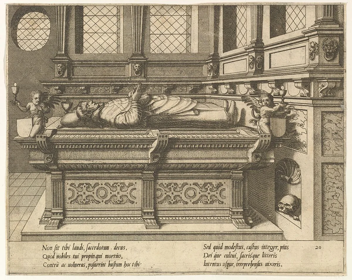 Cœnotaphiorum (20) — Hans Vredeman de Vries|Johannes van Doetecum I|Lucas van Doetecum|Hieronymus Cock