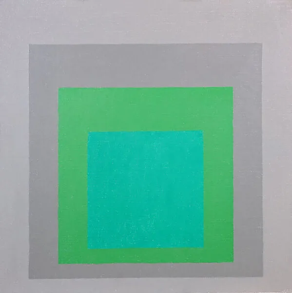 Homage to the Square: Green Promise — Josef Albers