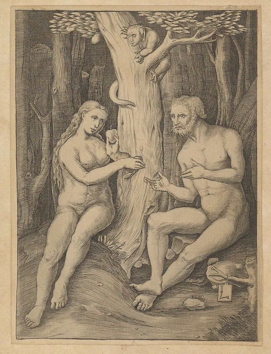 Adam and Eve — Lucas van Leyden