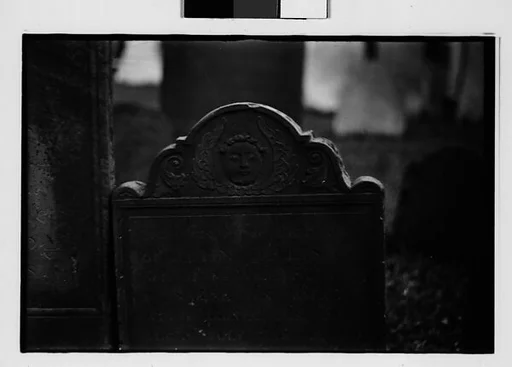 [Five 35mm Film Frames: Gravestone, Beaufort or Charleston, South Carolina?]