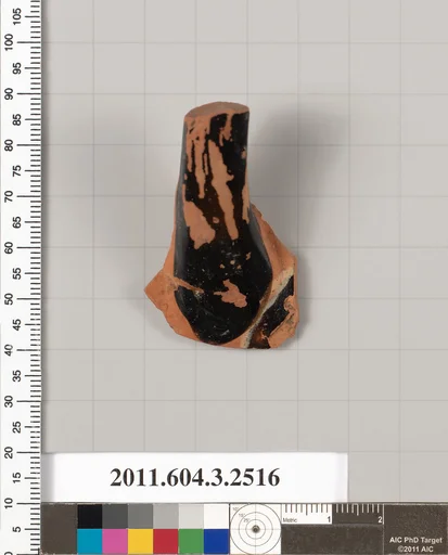 Terracotta fragment of a kylix: eye-cup (drinking cup)?