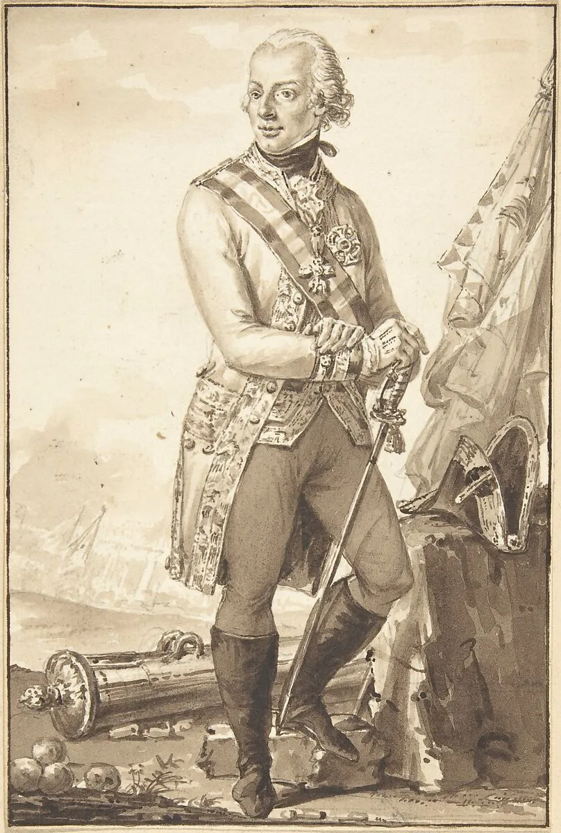 Portrait of Karl Ludwig Johann — Jean-Baptiste-François Bosio