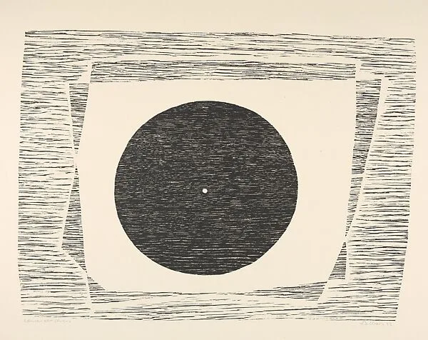 Black Circle — Josef Albers