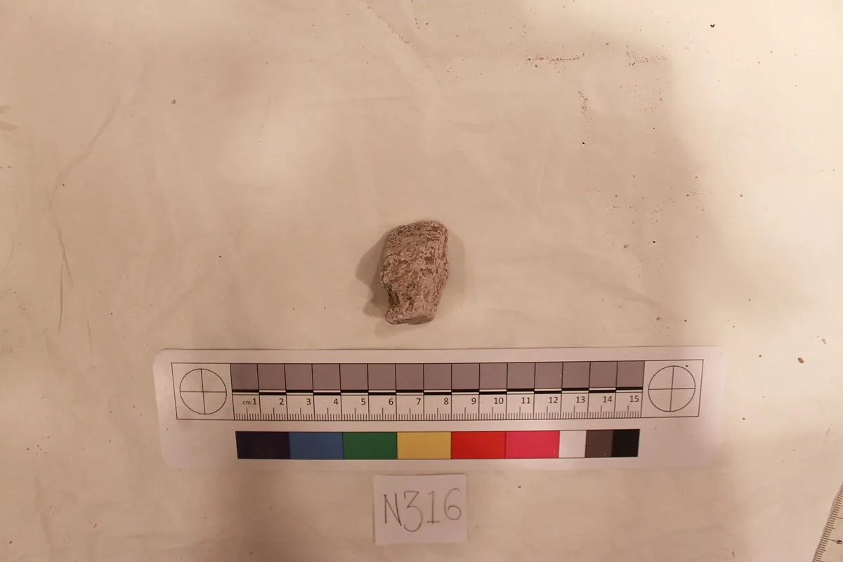 Stucco Fragment — Unknown