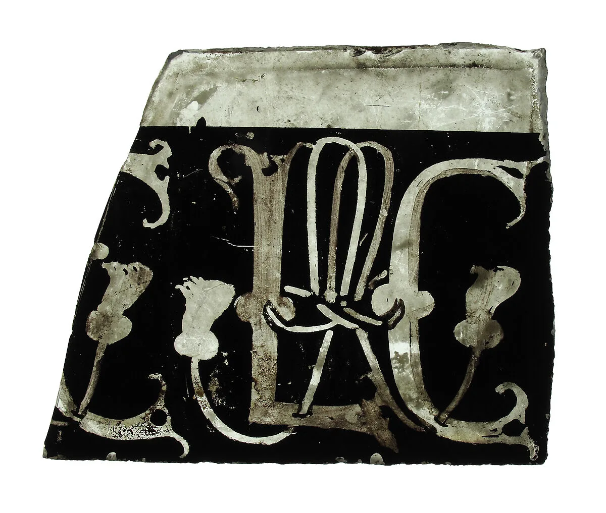 Glass Fragment — Unknown