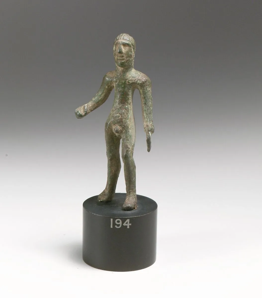 Statuette of a man — Unknown