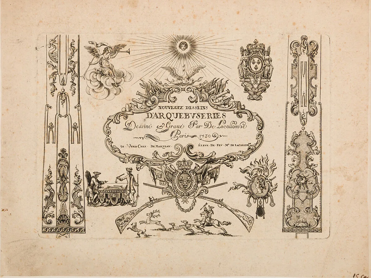 Nouveavx Desseins D'Arquebvseries — Gilles Demarteau|De Lacollombe
