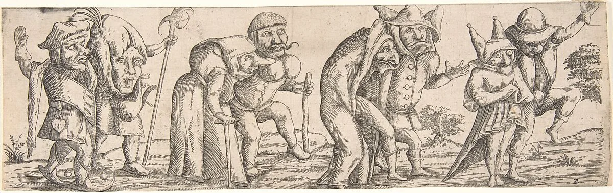 Procession of Monstrous Figures — Wendel Dietterlin, the Younger