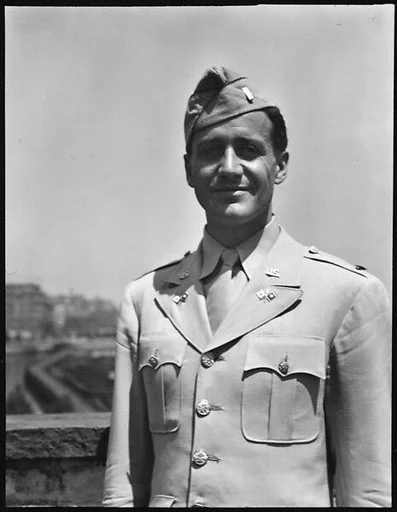 [Unidentified Man in Uniform on Roof of 441 East 92nd Street Apartment Building?, New York City]