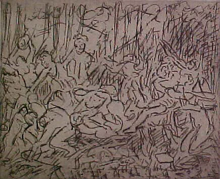 The Triumph of Pan (#1), from ¦The Poussin Project: A Series of Prints after Nicolas Poussin¦