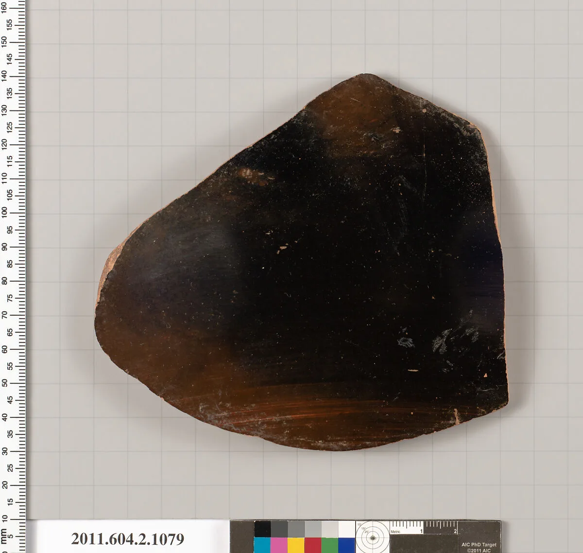 Terracotta fragment of a hydria (water jar)? — Unknown