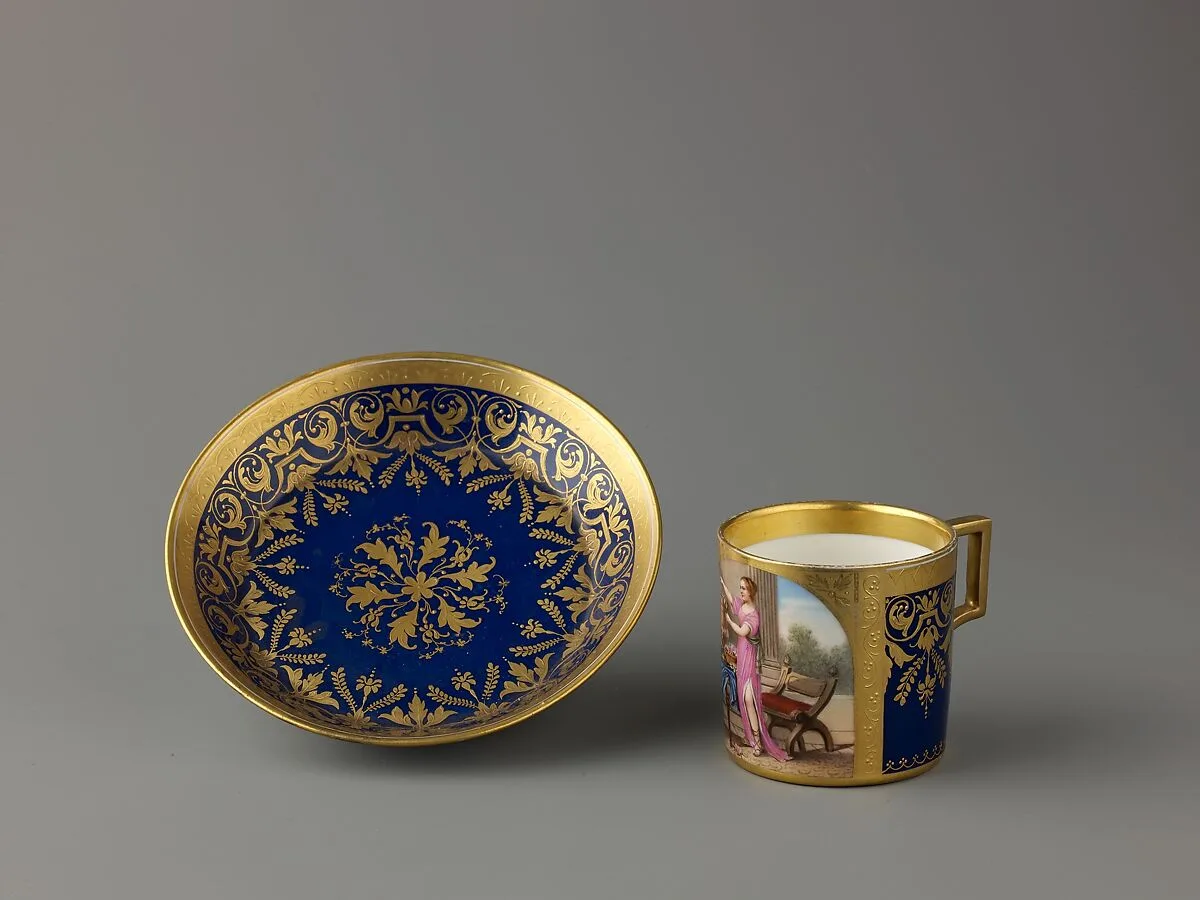 Cup and saucer — Unknown