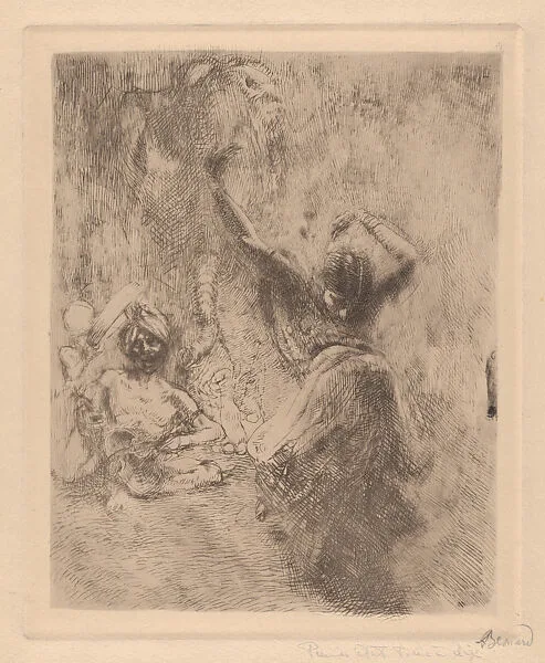 The Indian Dancing Girl of Tanjore — Paul-Albert Besnard