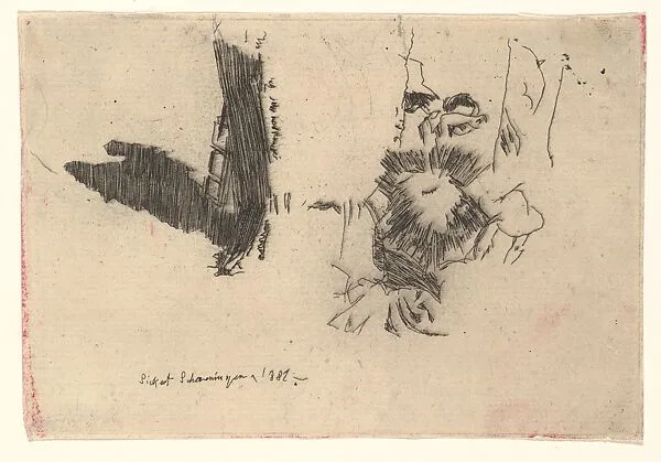 Scheveningen, Wind-chairs and Shadows — Walter Richard Sickert