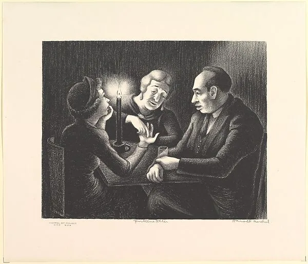 Fortune Teller — Harold Anchel|WPA