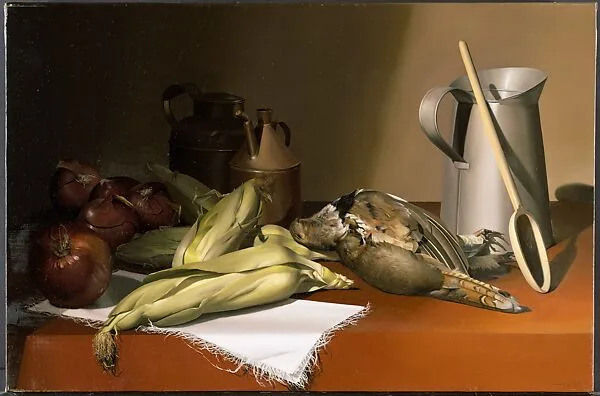 Still Life with Partridge and Corn — Jeanne Duval