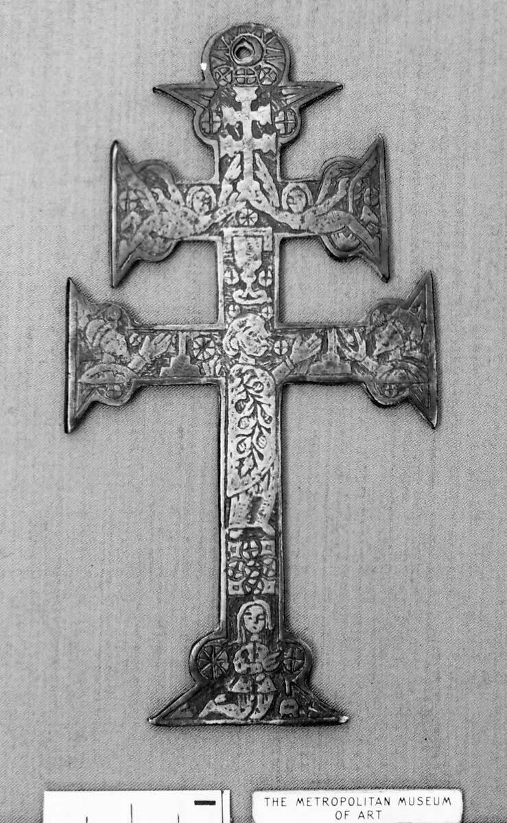 Devotional portable cross — Unknown