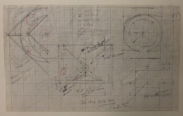 Sketches for "The Sun" — Richard Lippold