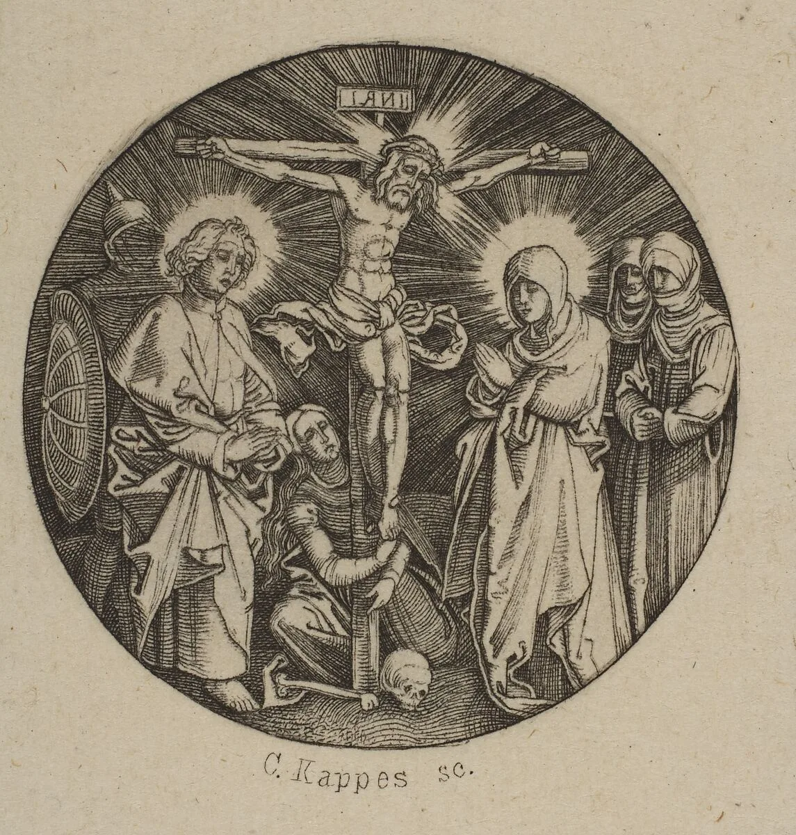 The Crucifixion (Round) (copy) — Carl Kappes|Albrecht Dürer