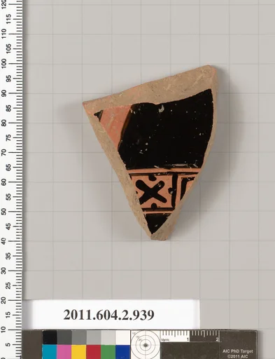 Terracotta fragment of a bell-krater (bowl for mixing wine and water)