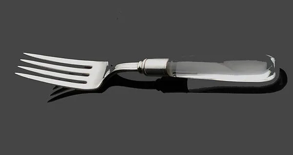 Fork — Frederick Carder|Corning Glass Works, Steuben Division