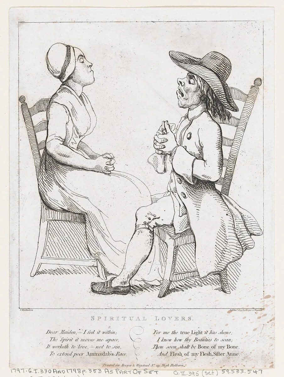 Spiritual Lovers — George Murgatroyd Woodward|Thomas Rowlandson