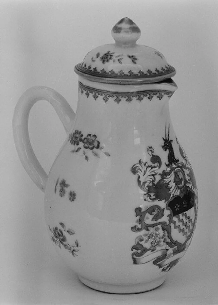 Jug with cover (part of a service) — Unknown