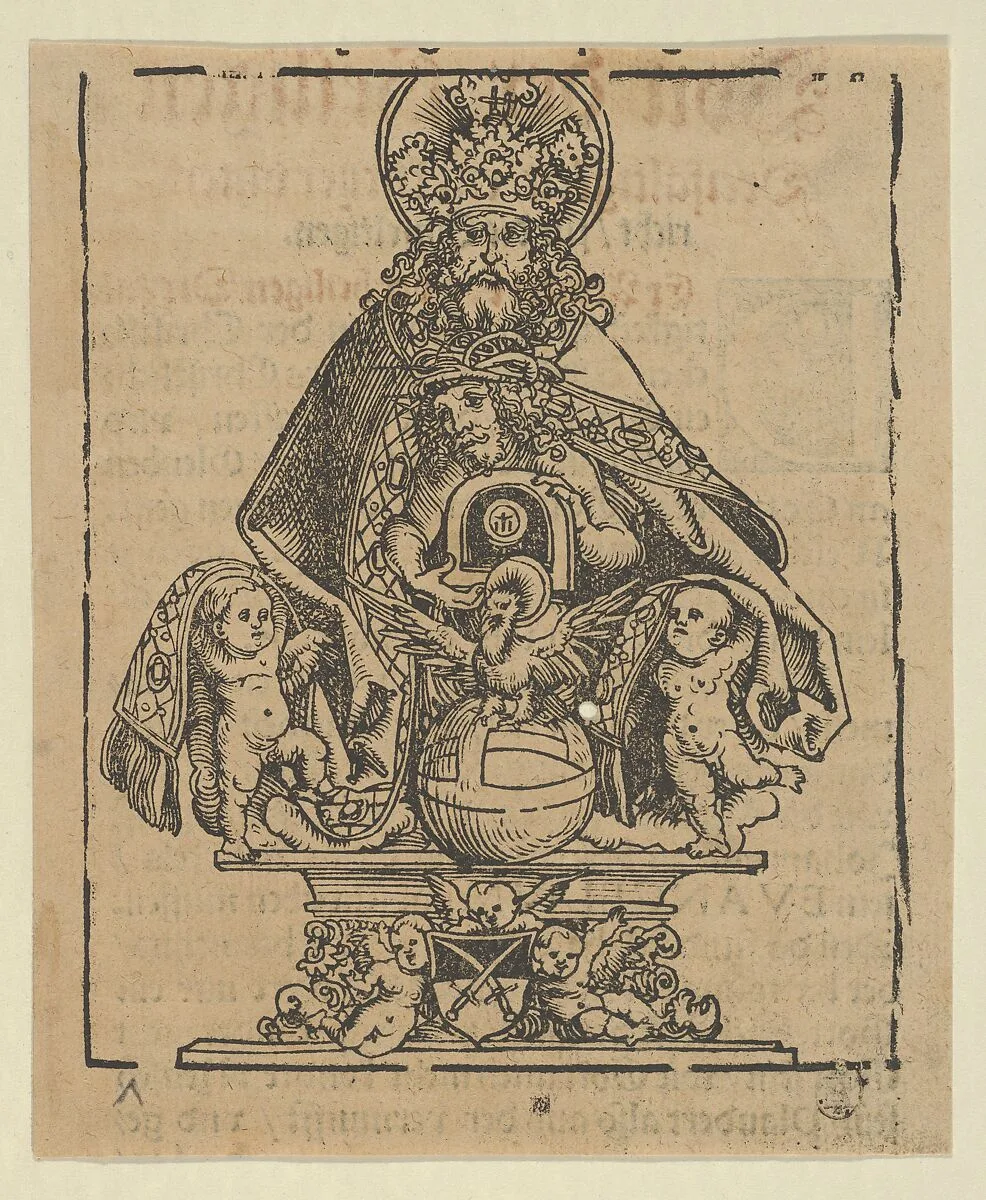Reliquary with the Trinity — Lucas Cranach the Elder