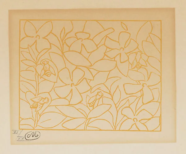 Bees on flowers (Abeilles sur des fleurs) — Aristide Maillol|Philippe Gonin