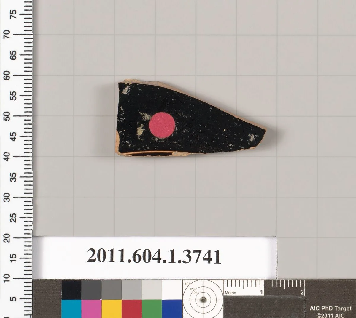 Terracotta fragment of a kylix (drinking cup) — Unknown